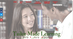 Desktop Screenshot of learningtailormade.com