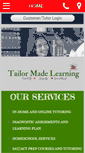 Mobile Screenshot of learningtailormade.com